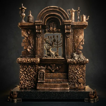 Бецалель из местечка (ханукия)